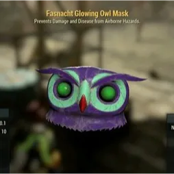 Glowing Owl Mask