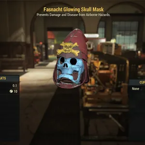 Glowing Skull Mask