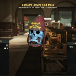 Glowing Skull Mask
