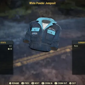 White Powder Jumpsuit