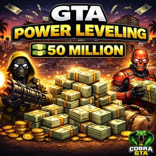 GTA POWER LEVELING – 50 MILLION 💸 (PC Enhanced & Legacy)