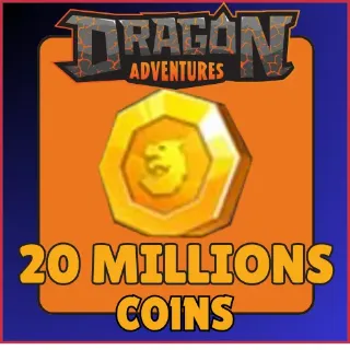 20M COINS - DRAGON ADVENTURES