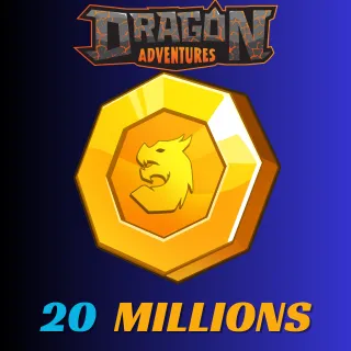 dragon adventures coins - 20m