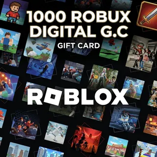 Rbx 1000 Gift Card - Instant Delivery ✅ || ROBLOX DIGITAL G.C || RBL