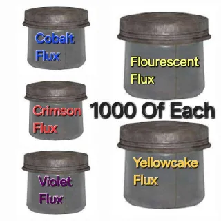 1000 Of Each Flux