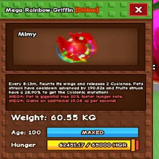 Rainbow Hatch Griffin