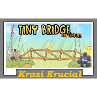 Tiny Bridge Ratventure  (2 for $1.10)
