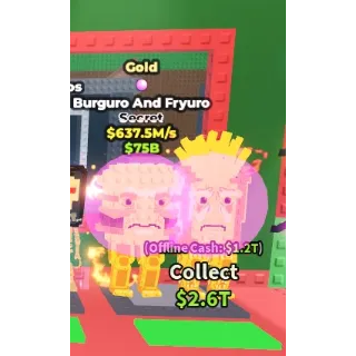 637.5M GOLD BURGURO AND FRYURO