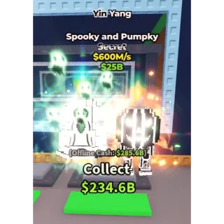600m Yin Yang Spooky and Pumpky