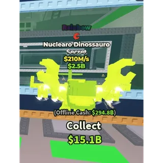 210M RAINBOW NUCLEARO DINOSSAURO
