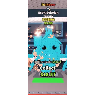 375m Rainbow Esok Sekolah