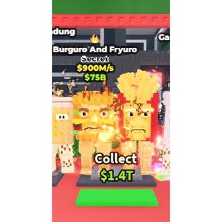 900m BURGURO AND FRYURO