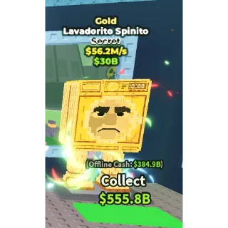 56.2M GOLD LAVADORITO SPINITO