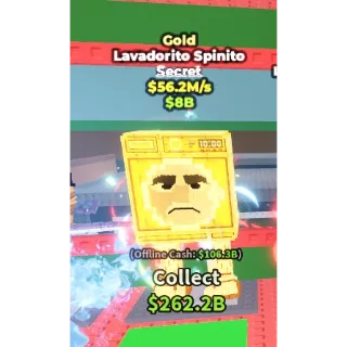 56.2M GOLD LAVADORITO SPINITO