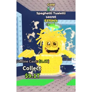 375M Gold Spaghetti Tualetti