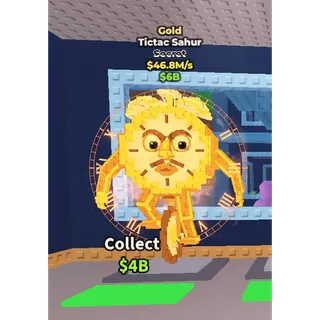 46.8M Gold Tictac Sahur