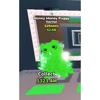 294M Rainbow Money Money Puggy