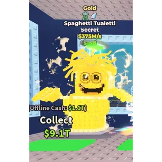 375M Gold Spaghetti Tualetti