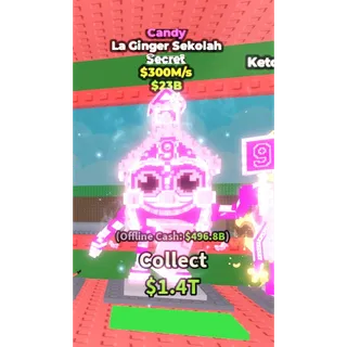 300M CANDY LA GINGER SEKOLAH