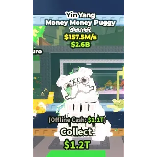 157.5M YIN YANG MONEY MONEY PUGGY