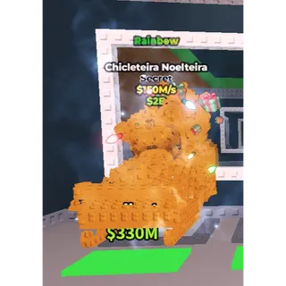 150M Rainbow Chicleteira Noelteira 