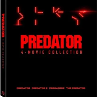 Predator Collection (4 Movies) 4K UHD (Movies Anywhere)