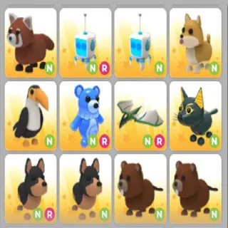 ADOPTME PETS X12