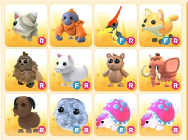 Bundle | ADOPTME PETS X12 - Roblox Game Items - Gameflip