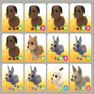 ADOPTME PETS X12