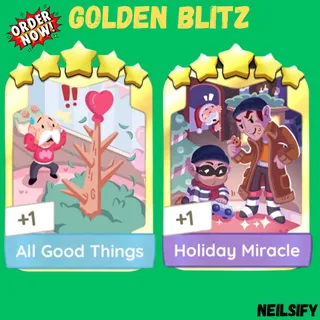 All Good Things + Holiday Miracle Monopoly Go