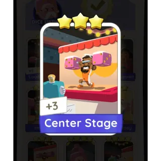 Center Stage Monopoly Go!