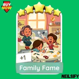 Family Fame Monopoly Go