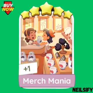 Merch Mania Monopoly Go 