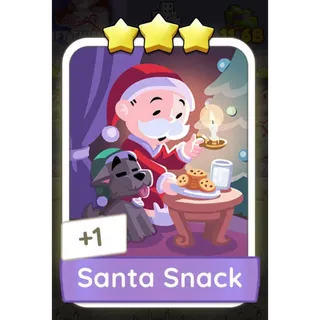 Santa Snack Monopoly Go