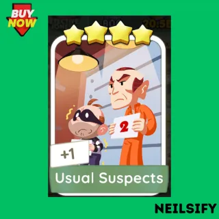 Usual Suspects Monopoly Go