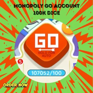 Monopoly Go Account - 100K Dice