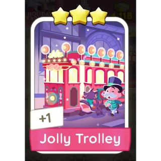 Jolly Trolley Monopoly Go