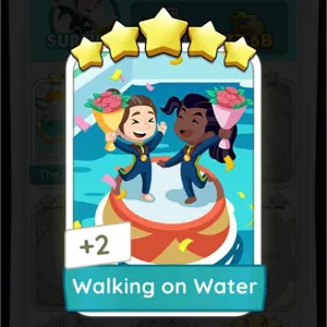 Walking on Water Monopoly Go!