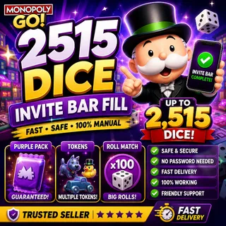 Monopoly Go Dice Invite Bar