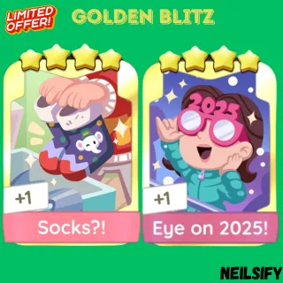 Socks?! + Eye on 2025! Monopoly Go