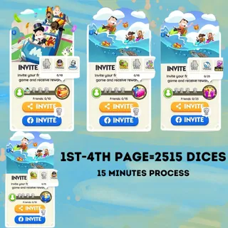 2,515 Dice Monopoly Go 65 Invites