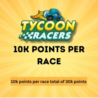 10k Points Per Race Tycoon Racers Monopoly Go