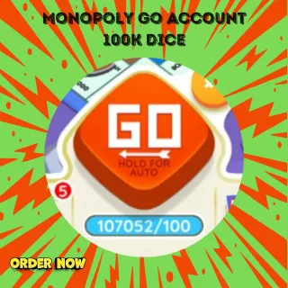 Monopoly Go Account - 100K Dice