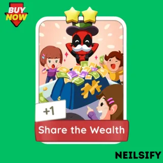 Share the Wealth Monopoly Go