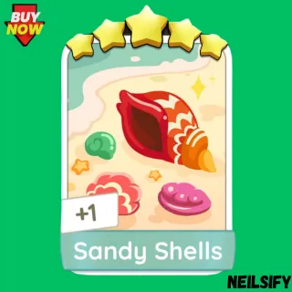 Sandy Shells Monopoly Go