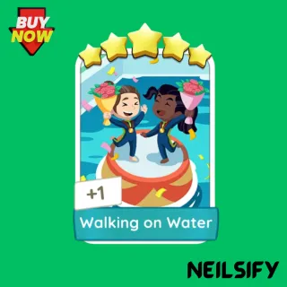 Walking on Water Monopoly Go!