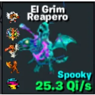 Fortnite steal the brainrot / 5 Traits El Grim Reapero Halloween 🔥 