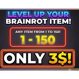 Level up to 150
