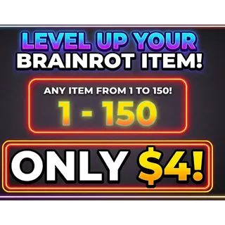 Level up to 150