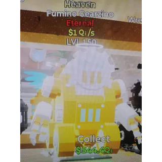 Fortnite steal the brainrot /Fumino Gearzino level 150 Heaven 🔥 